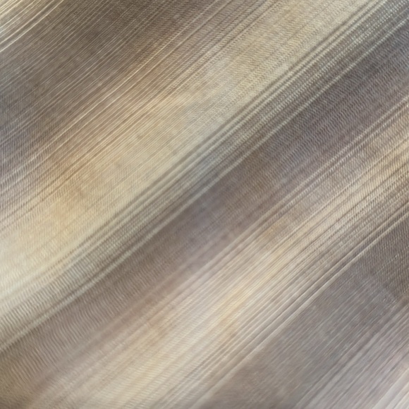 Hugo Boss Men’s Grey & Cream Striped Silk Neck Tie. Excellent condition - Picture 4 of 4